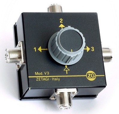 Antenne omskifter Zetagi V3